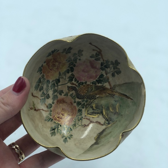 Vintage Peacock Bowl - Picture 5 of 8